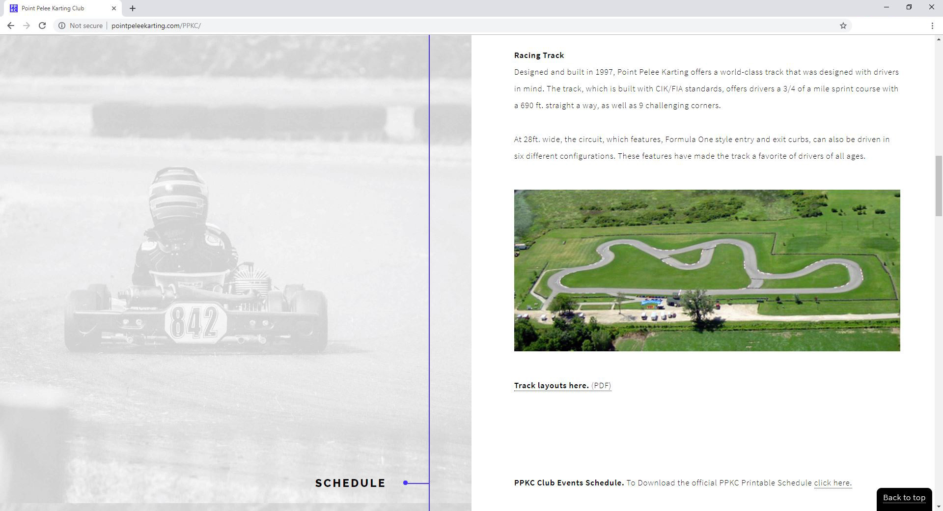 PPKC site screenshot